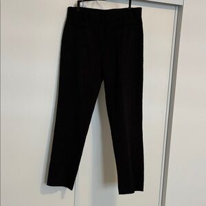 Olsen Europe Snakeskin Textured Mona Black Pants M-L/12